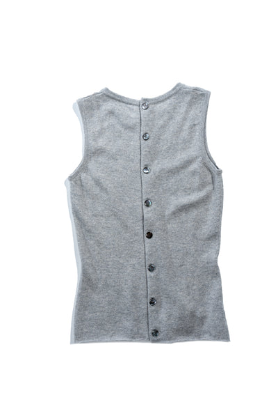 Full Button Back Tank Top