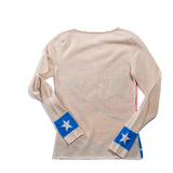 Cashmere Wonder Woman Crewneck Sweater
