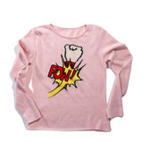 Lucien Pellat-Finet Cashmere POW! Crewneck Sweater