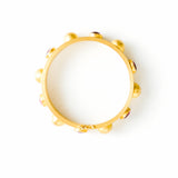 Marie-Helene-de-Taillac-20K-Yellow-Gold-Tourmaline-Bangle-Amarees
