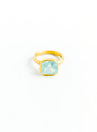Marie-Helene-de-Taillac-22K-Yellow-Gold-Tourmaline-Indicolite-Princess-Ring-Amarees