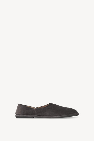 The_Row_Canal_Slip_Suede_Slate_Amarees