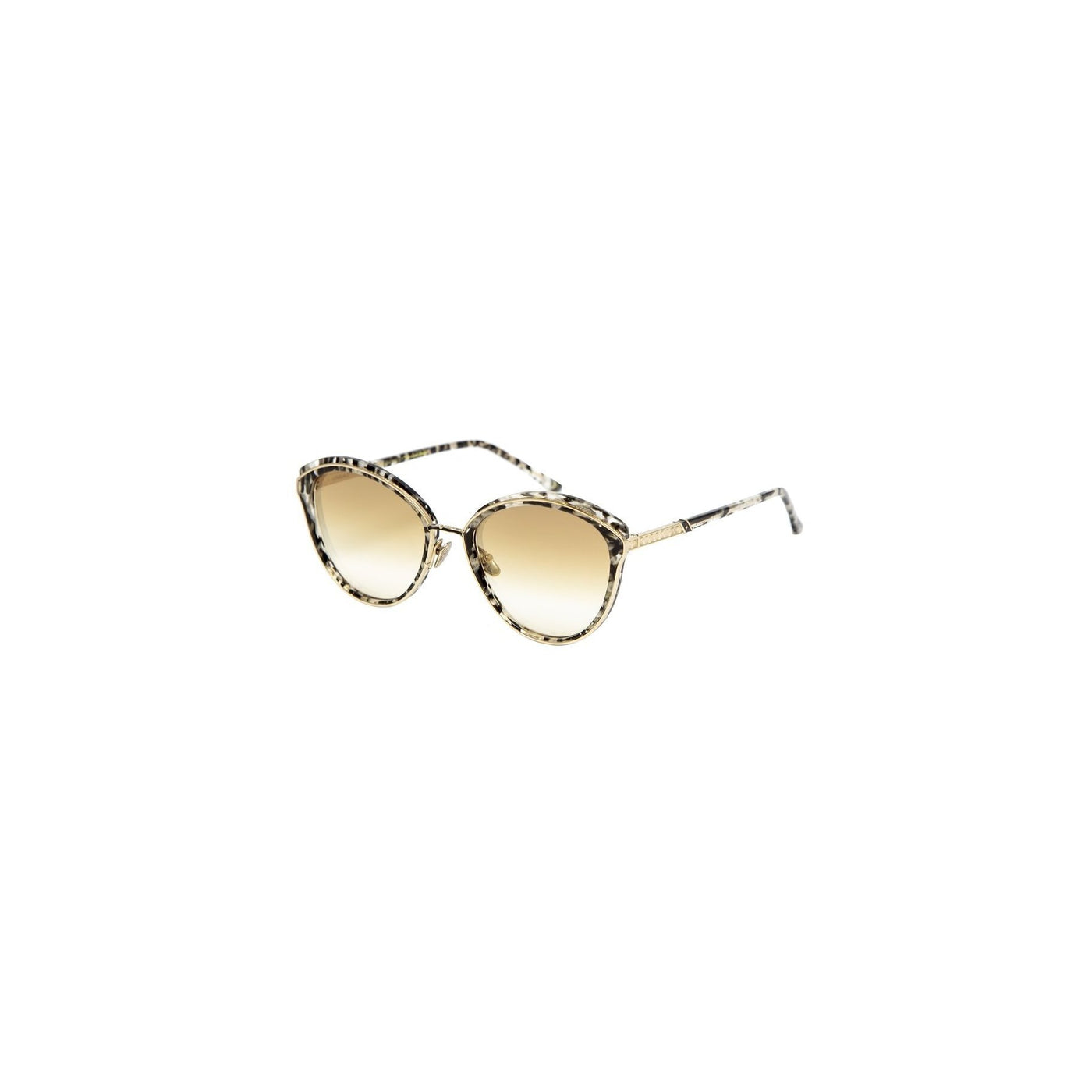 Lovelace Gunpowder and Yellow Gold Sunglasses